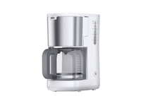 Braun KF 1500 Vollautomatisch Espressomaschine (Weiß)