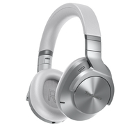 Technics EAH-A800 Kopfhörer Verkabelt & Kabellos Kopfband Anrufe/Musik USB Typ-C Bluetooth Silber