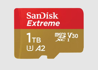 SanDisk Extreme 1024 GB MicroSDXC UHS-I Klasse 3 (Gold, Rot)