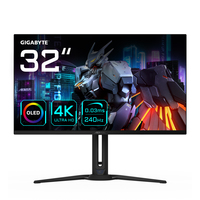 AORUS FO32U2 Computerbildschirm 80 cm (31.5") 3840 x 2160 Pixel 4K Ultra HD OLED Schwarz (Schwarz)