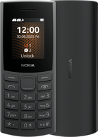 Nokia 105 4G (2023) 4,57 cm (1.8") 93 g Anthrazit Funktionstelefon (Anthrazit)