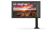 LG UltraFine Ergo LED display 68,6 cm (27") 3840 x 2160 Pixel 4K Ultra HD Schwarz (Schwarz)
