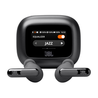 JBL Live Beam 3 Kopfhörer Kabellos im Ohr Anrufe/Musik/Sport/Alltag Bluetooth Schwarz (Schwarz)