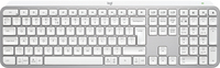 Logitech MX Keys S Tastatur RF Wireless + Bluetooth QWERTY US International Aluminium, Wei&szlig;