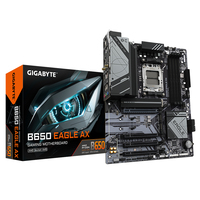 Gigabyte B650 EAGLE AX Motherboard AMD B650 Sockel AM5 ATX (Schwarz)