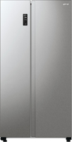 Gorenje NRR9185EAXL Side-by-Side Kühlkombination Freistehend 550 l E Silber
