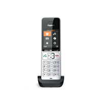 Gigaset COMFORT 500HX Analoges/DECT-Telefon Anrufer-Identifikation Schwarz, Silber
