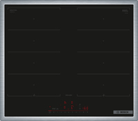 Bosch Serie 6 PXX645HC1M Kochfeld Schwarz Integriert 60 cm Zonen-Induktionskochfeld 4 Zone(n) (Schwarz)