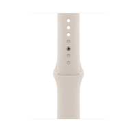 Apple MT3K3ZM/A Intelligentes tragbares Accessoire Band Weiß Fluor-Elastomer (Weiß)