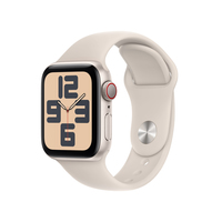 Apple Watch SE OLED 40 mm Digital 324 x 394 Pixel Touchscreen 4G Beige WLAN GPS