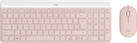 Logitech MK470 Slim Combo Tastatur Maus enthalten RF Wireless QWERTZ Deutsch Pink