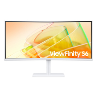 Samsung LS34C650TAU Computerbildschirm 86,4 cm (34") 3440 x 1440 Pixel 4K Ultra HD LED Wei&szlig;