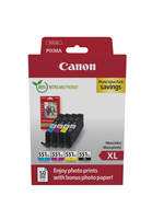 Canon CLI-551XL BK/C/M/Y Photo Value Pack