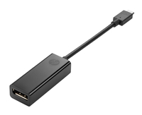 HP USB-C-zu-DP-Adapter (Schwarz)