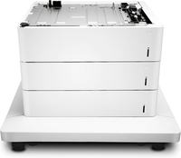 HP Color LaserJet 3x550 Papierzuführung und Unterstand (Weiß)