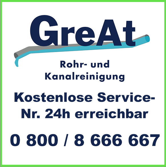 GreAt GbR Rohr- und Kanalreinigung in Solingen