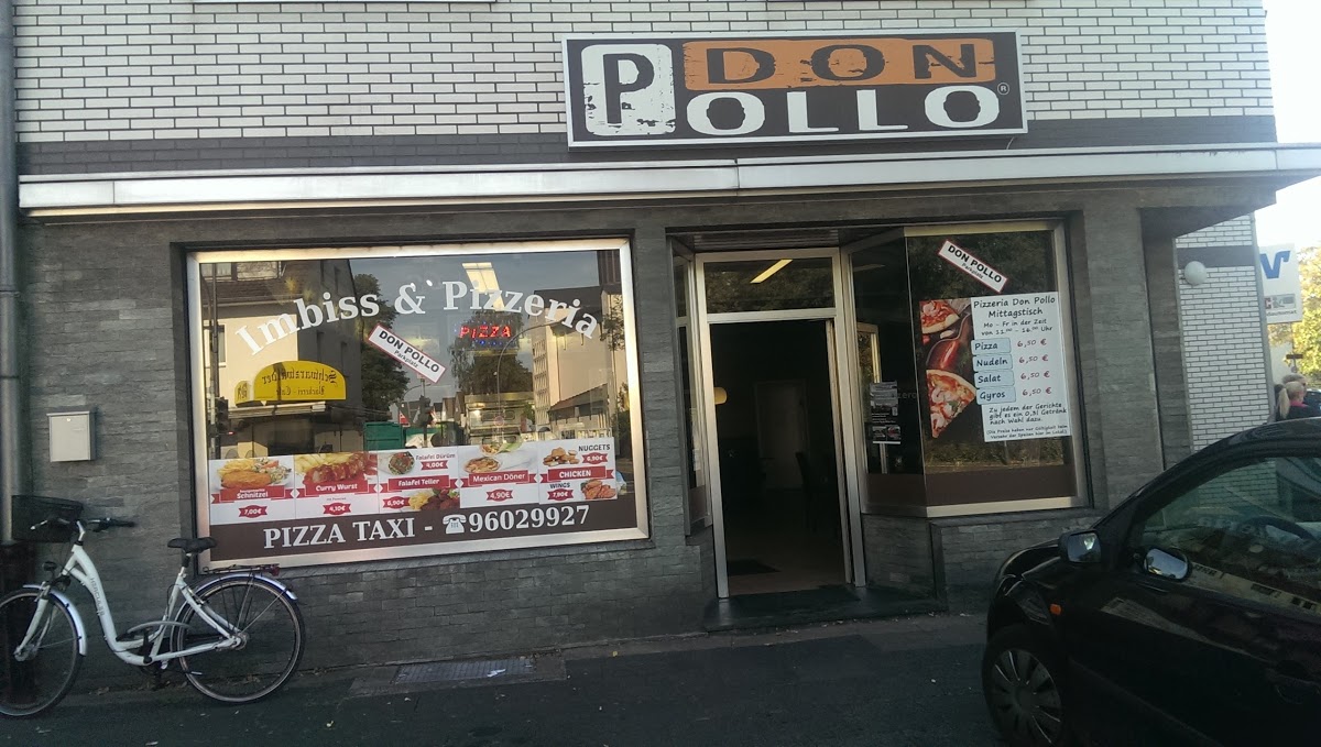 Don Pollo Pizza, Burger, Döner Lieferservice • Köln, Im Weidenbruch 108 Öffnungszeiten & Angebote