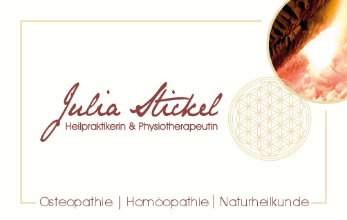 Julia Stickel - Heilpraktikerin & Physiotherapeutin in Bamberg