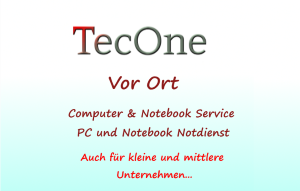 TecOne Computer Reparatur Service und Computer Notdienst