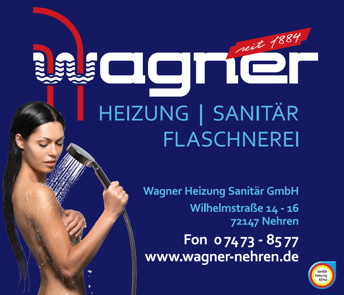 Wagner Heizung Sanitär GmbH - Heizung / Sanitär / Flaschnerei in Nehren