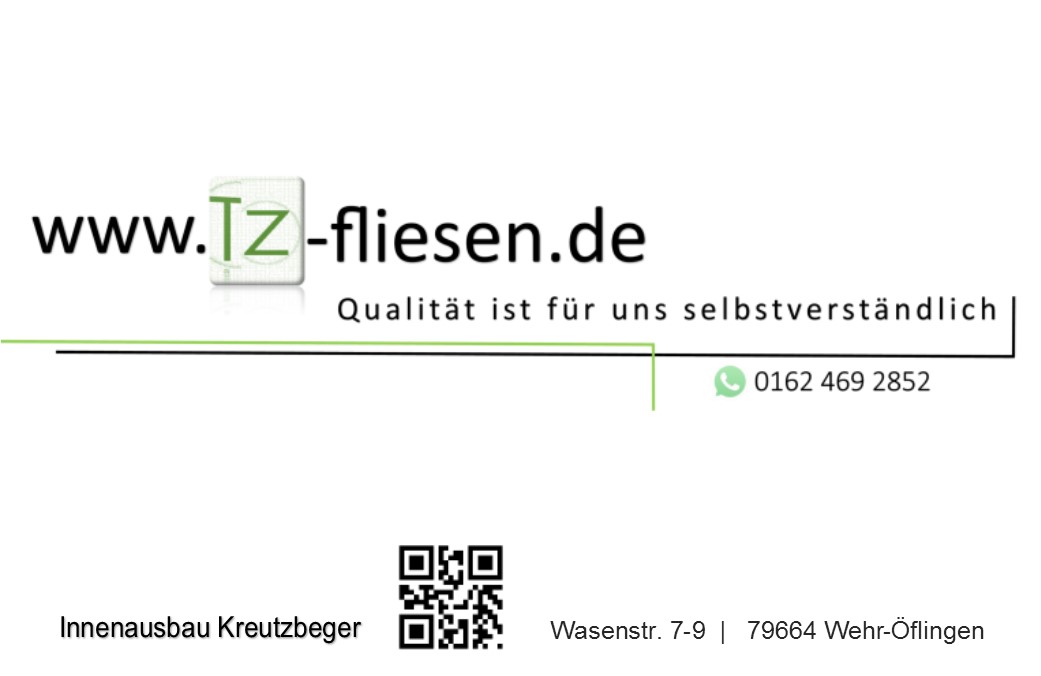 Innenausbau Kreutzberger Tz-Fliesen & mehr in Baden-Württemberg - Wehr