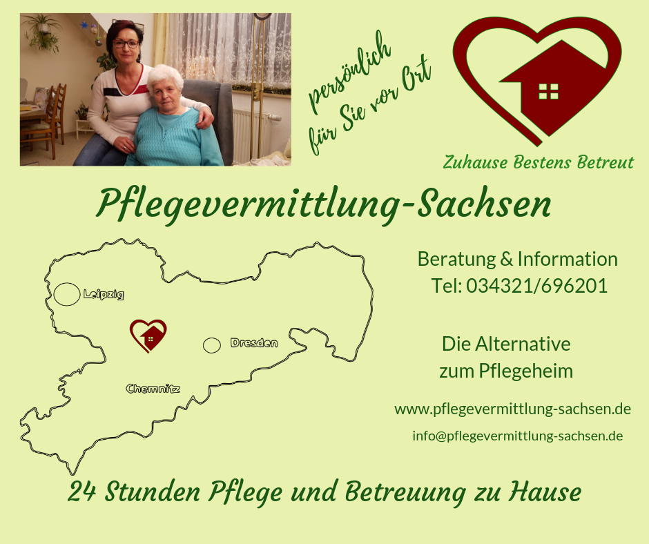 Pflegevermittlung Sachsen in Leisnig
