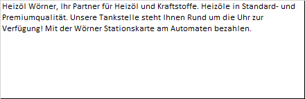 Bernhard Wörner Mineralölhandel in Nidderau-Ostheim