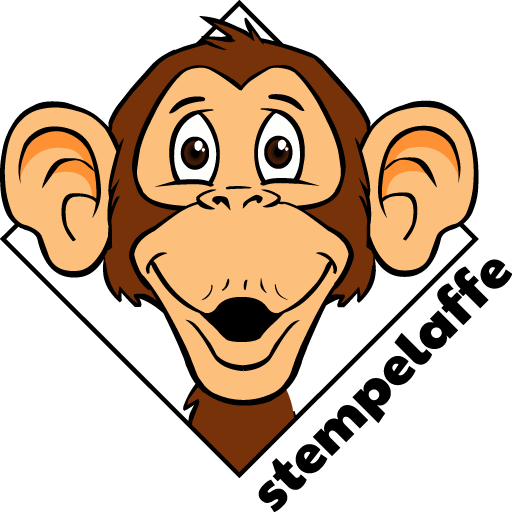 Stempelaffe in Susten