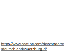 Coatinc Würzburg GmbH in Rottendorf