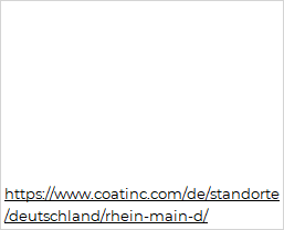 Coatinc Rhein-Main GmbH & Co. KG in Groß-Rohrheim