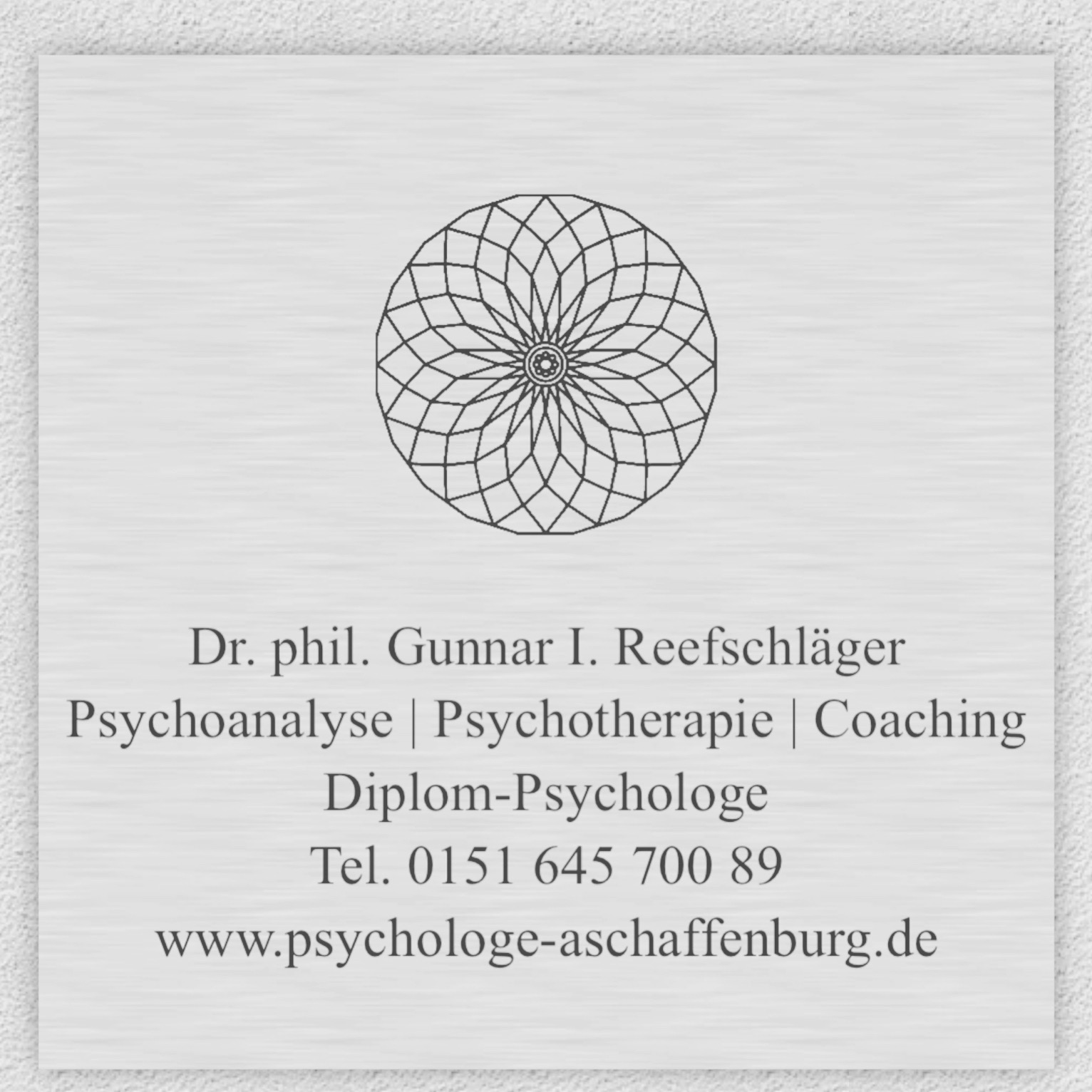 Psychotherapie | Psychoanalyse | Coaching bei Dr. phil. Dipl.-Psych. Gunnar Reefschläger