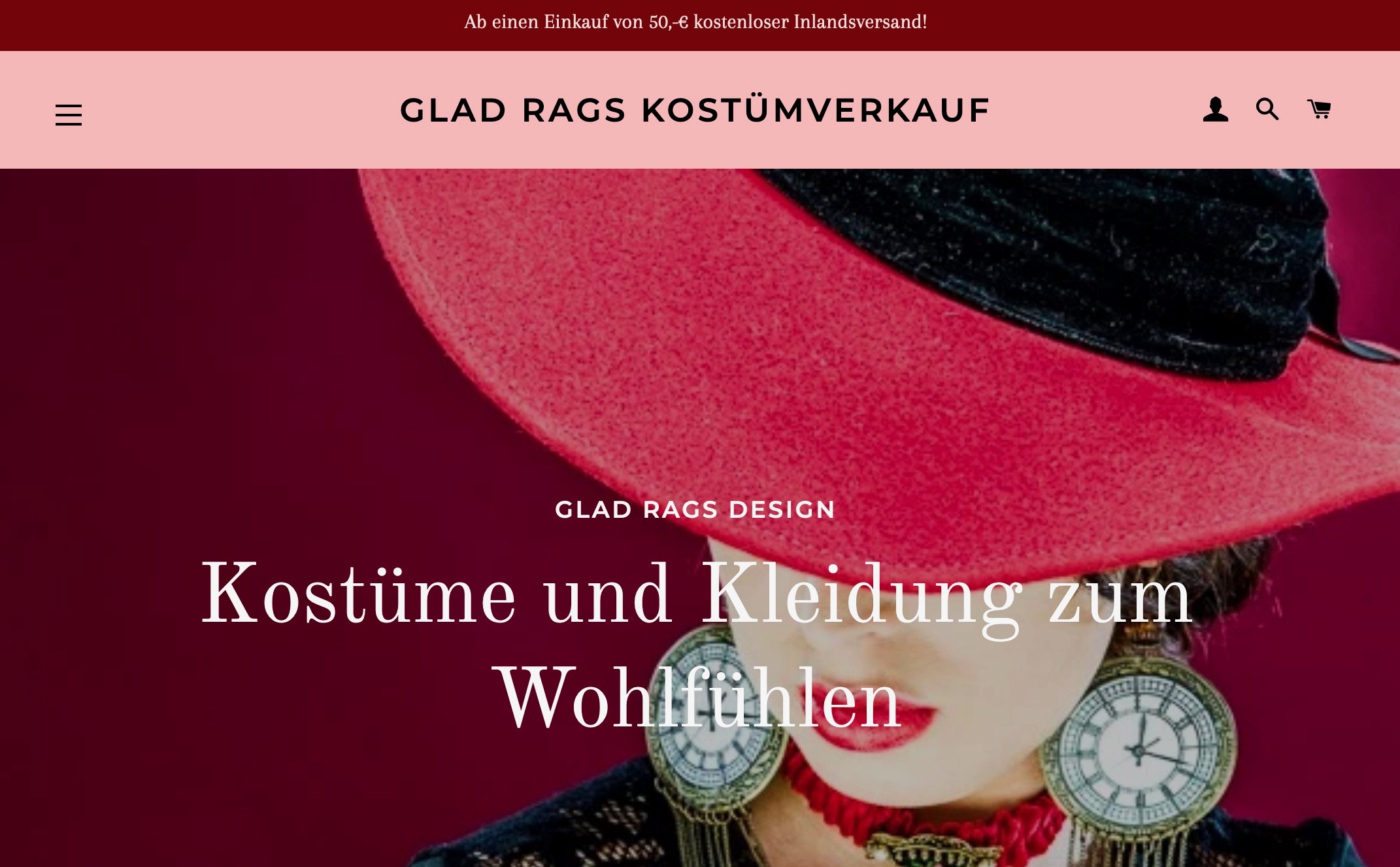 Glad Rags Kostümverkauf in Köln