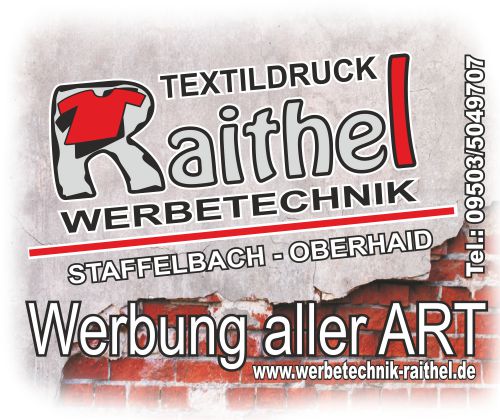 Raithel Werbetechnik und Textildruck in Oberhaid