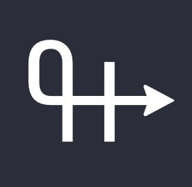 abbiegende Hauptstraße