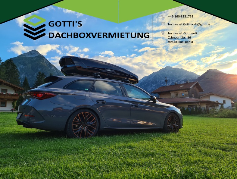 Gotti's Dachboxenvermietung in Bad Berka