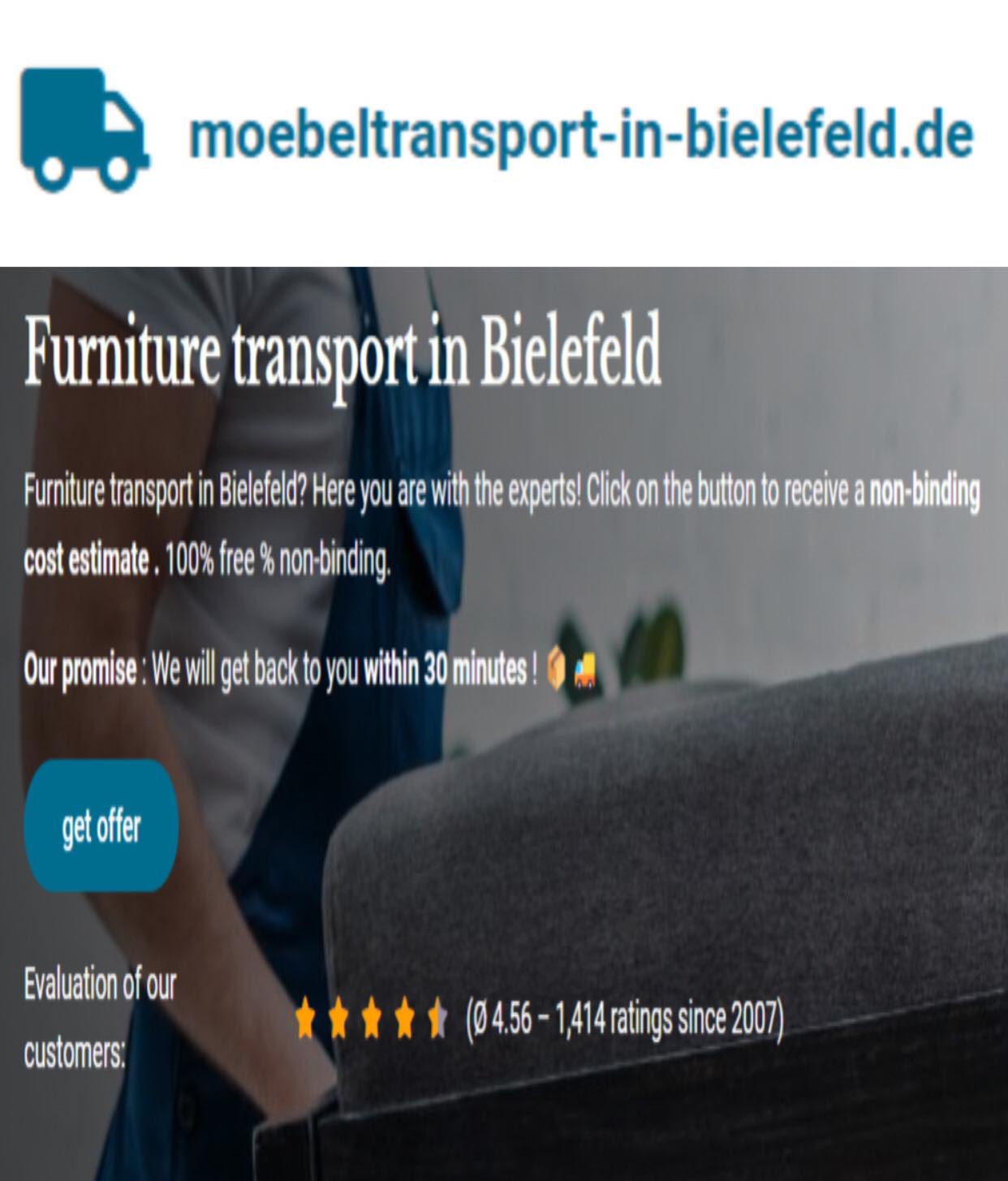 moebeltransport-in-bielefeld.de in Bielefeld