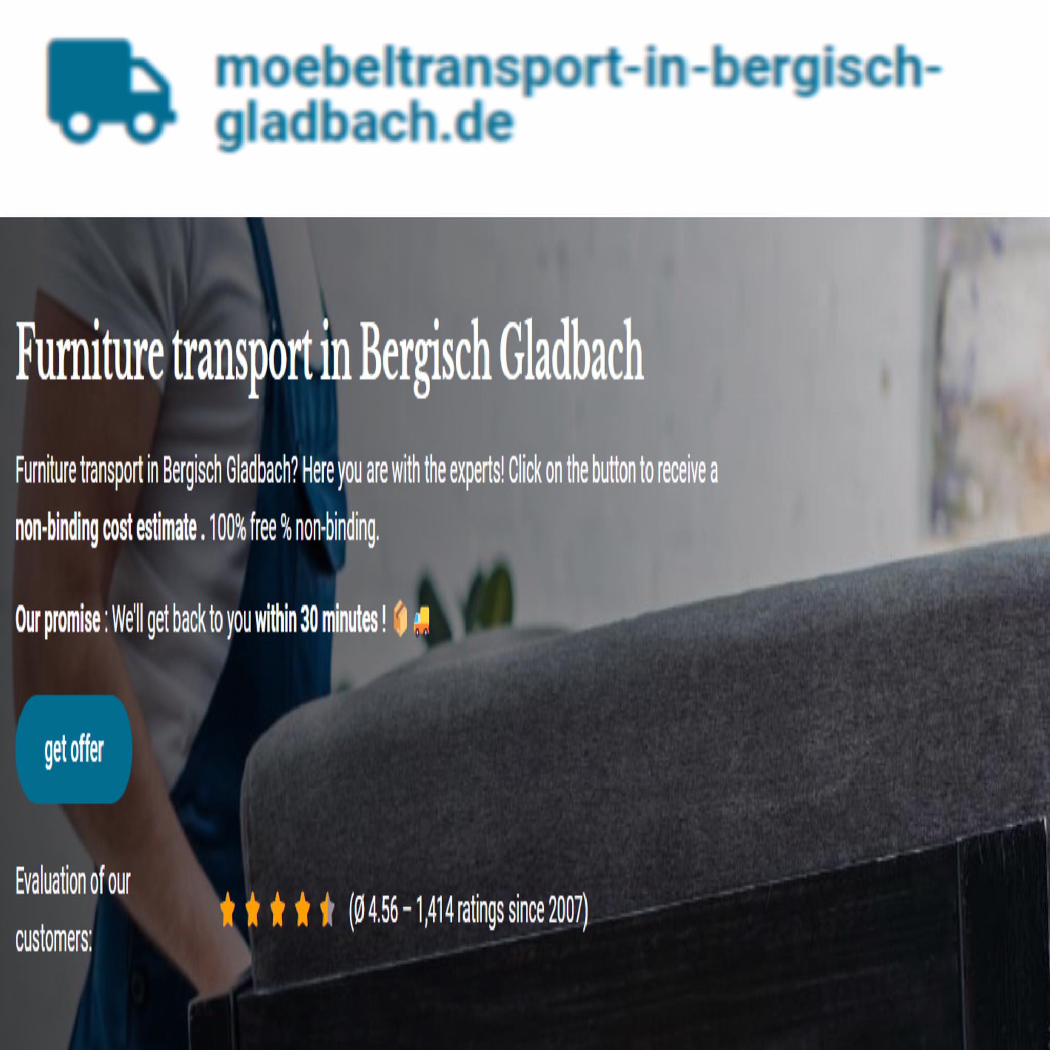 moebeltransport-in-bergisch-gladbach.de in Bergisch Gladbach