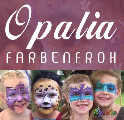 Opalia Farbenfrohes Kinderschminken in Emsdetten
