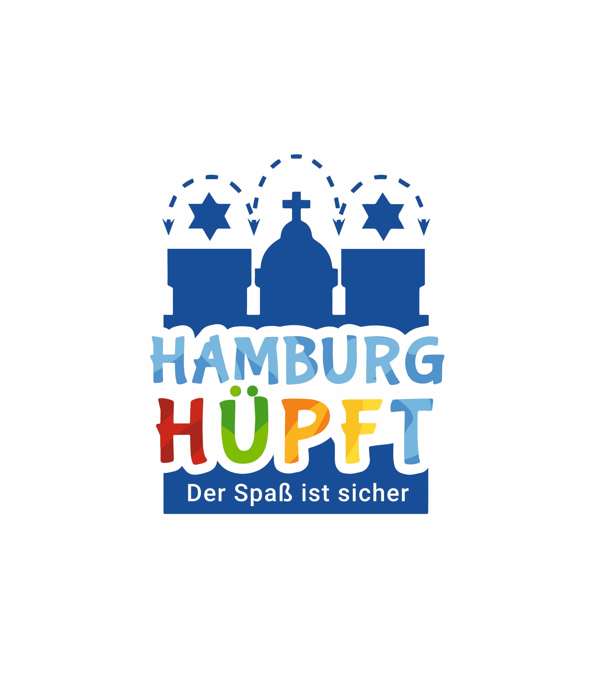 Hamburg hüpft in Hamburg