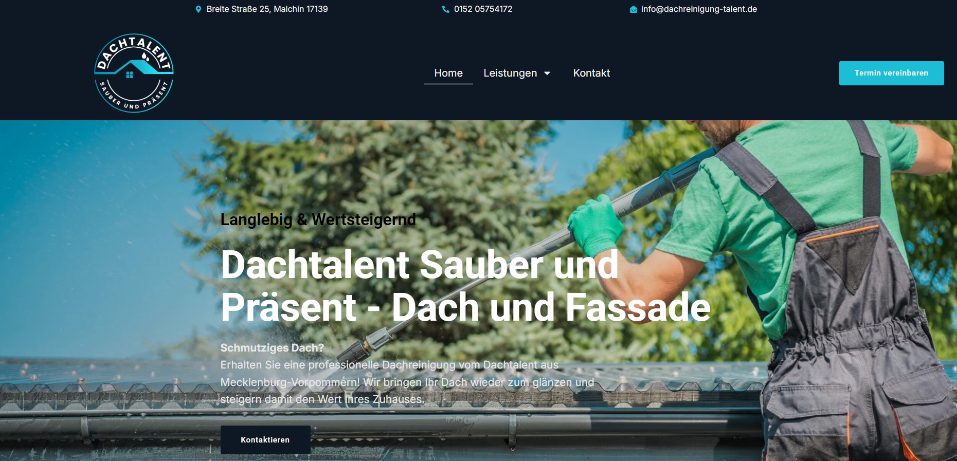 Dachtalent Sauber und Präsent in Malchin